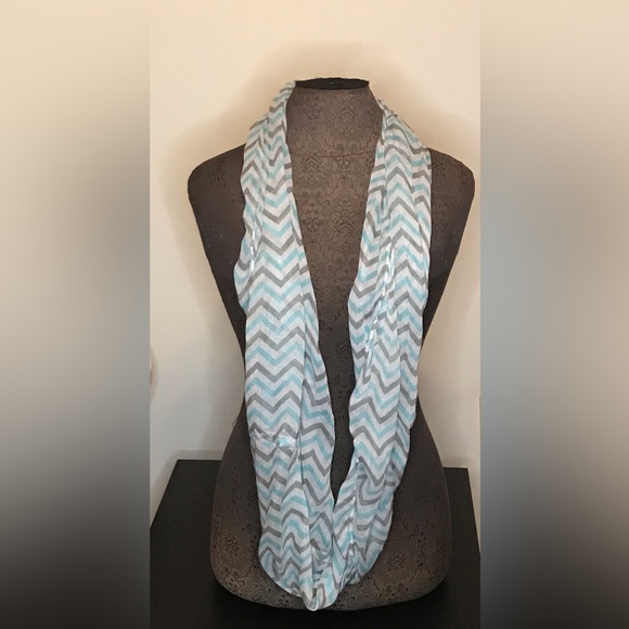Chevron Infinity Scarf - Picture 2 of 2